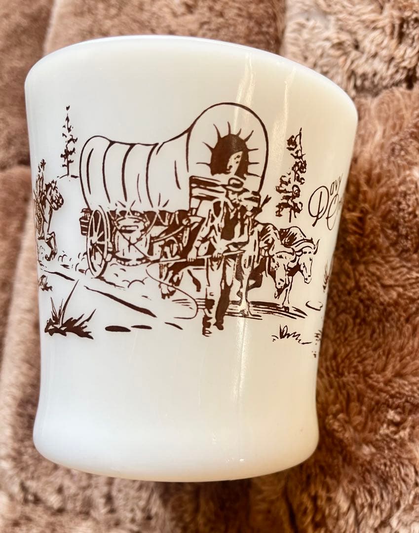 Fire King Davy Crockett マグカップ
