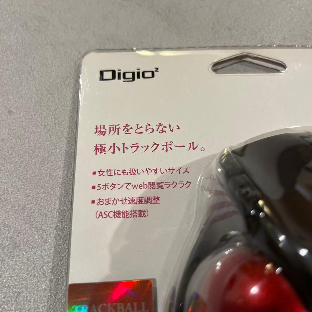 Digio トラックボール 5ボタン USB MUS-TRLF132