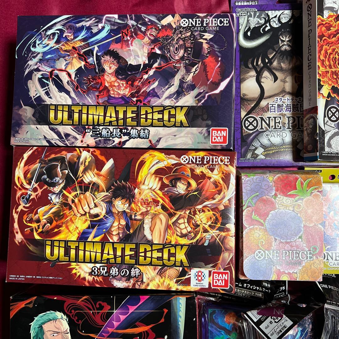 ワンピース カードゲーム スタートデッキ プロモ ケース スリーブ まとめ売り