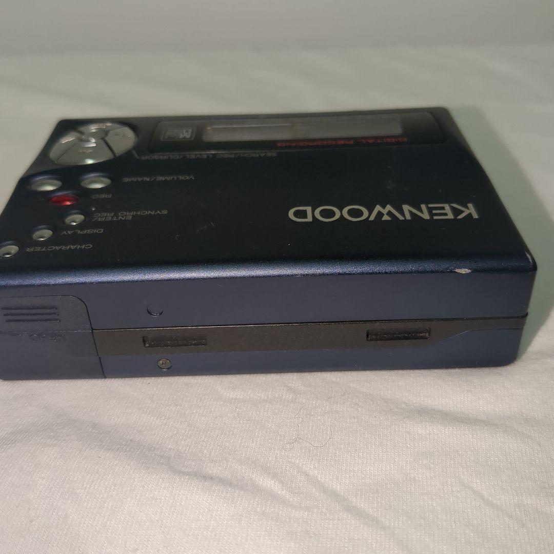 【現状品】KENWOOD ケンウッド　ポータブルMDレコーダー DMC-F5R