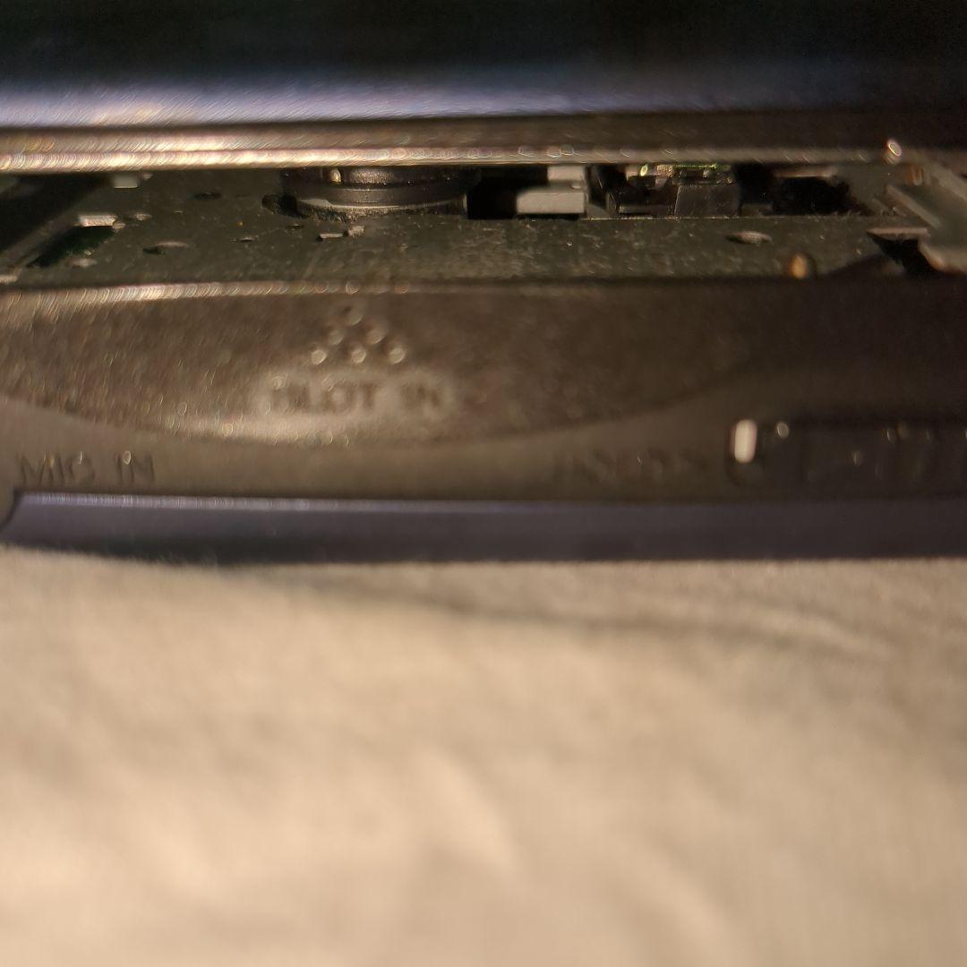 【現状品】KENWOOD ケンウッド　ポータブルMDレコーダー DMC-F5R