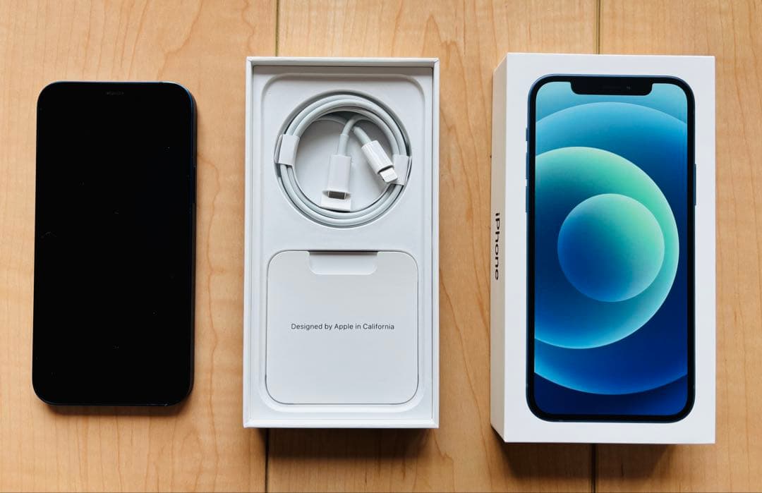 【値下げ】おまけありiPhone 12 128GB ブルー SIMフリー
