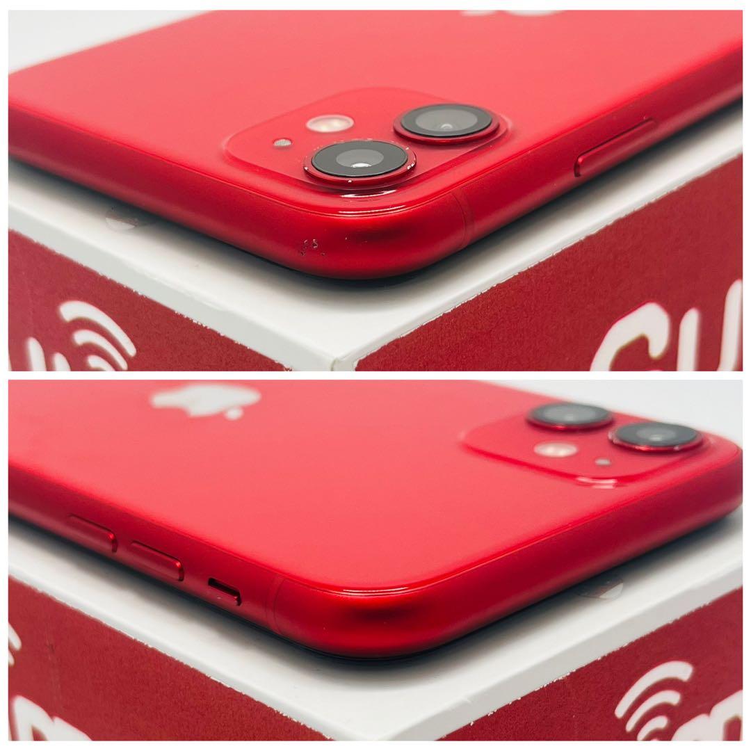 【JB訳あり】iPhone 11 128GB SIMフリー　レッド　本体