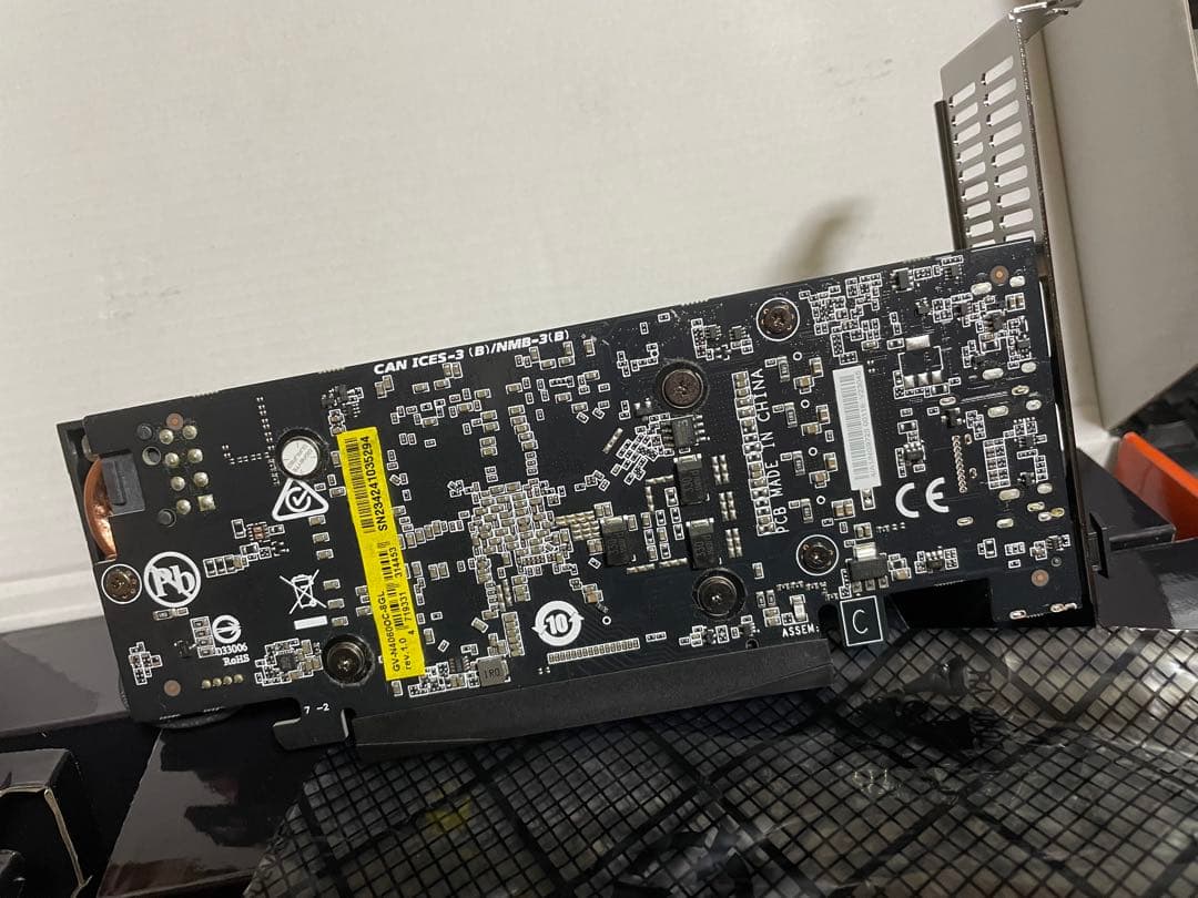 ユ*部様 GIGABYTE GeForce RTX4060搭載 グラボロープロフ