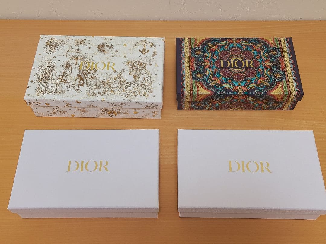 Dior 空き箱 リボン 紙袋 保存袋 セット