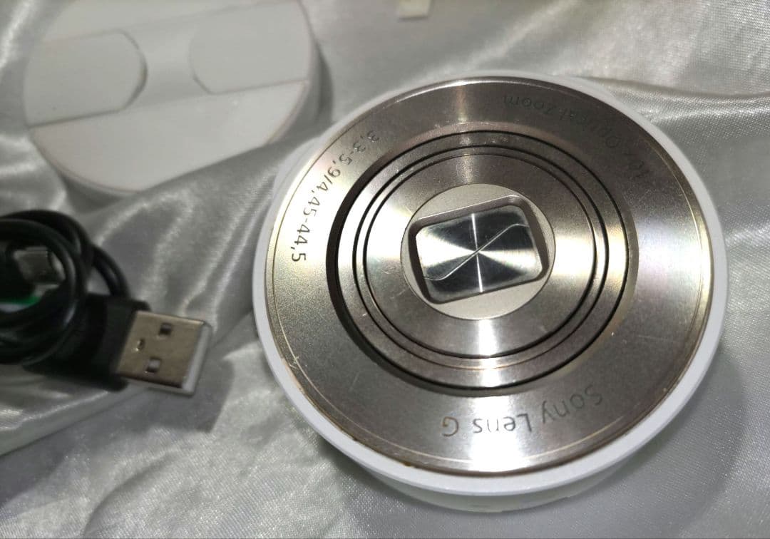 動作確認済　Sony DSC-QX10 10倍光学ズーム コンパクトカメラ