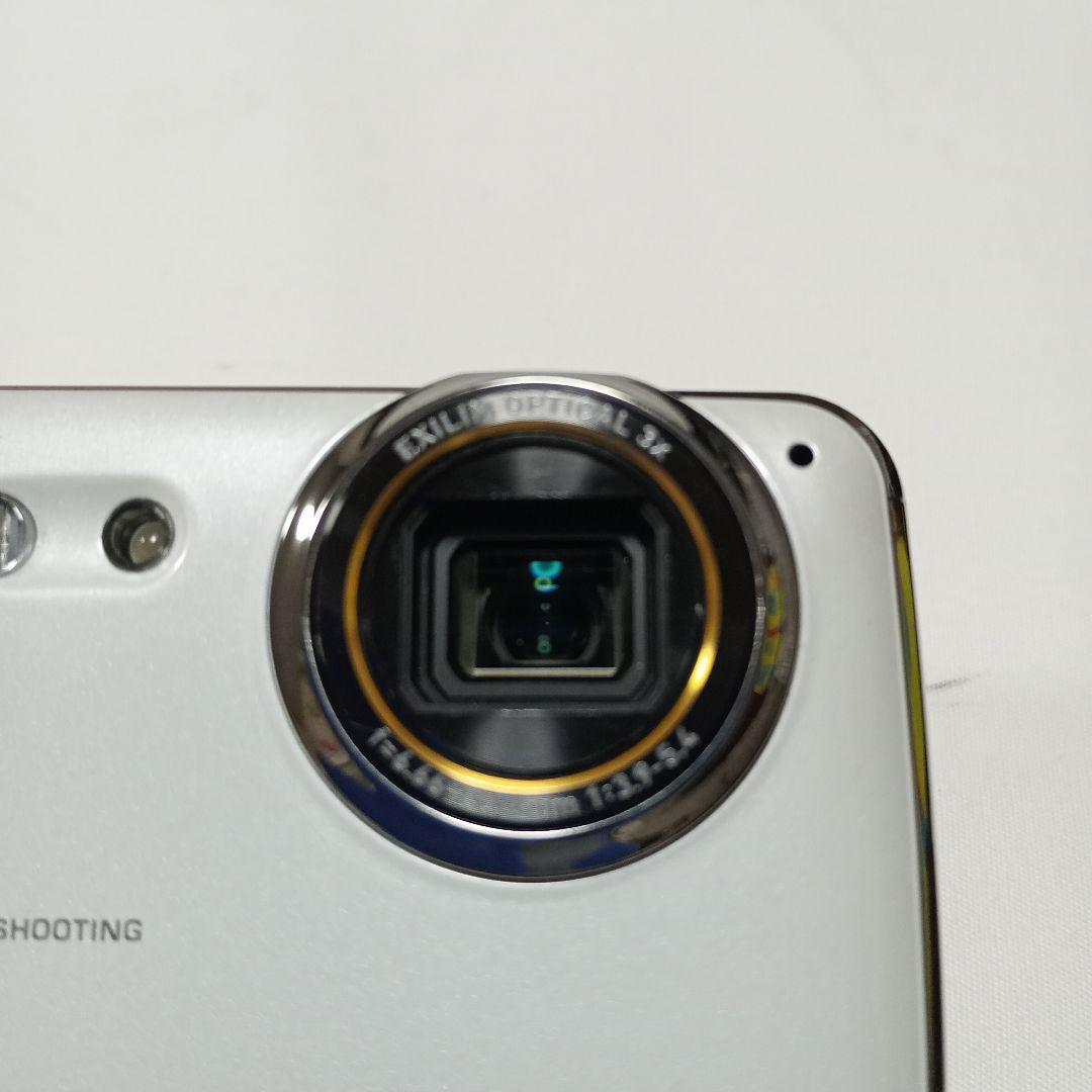 ◆動作確認済◆CASIO EXILIM EX-FS10 デジカメ　ホワイト　中古