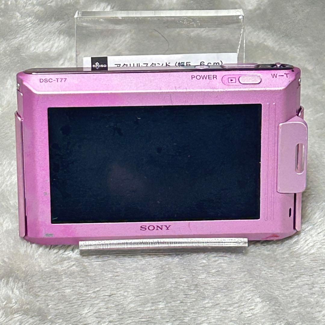 【動作品】SONY Cyber-shot DSC-T77　メモリースティック付属