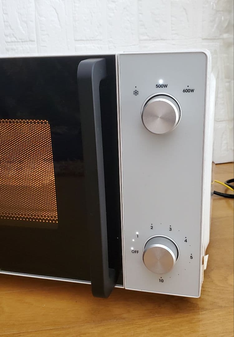 2021年製　amadana　フラット　電子レンジ 　ツインバード　調理家電