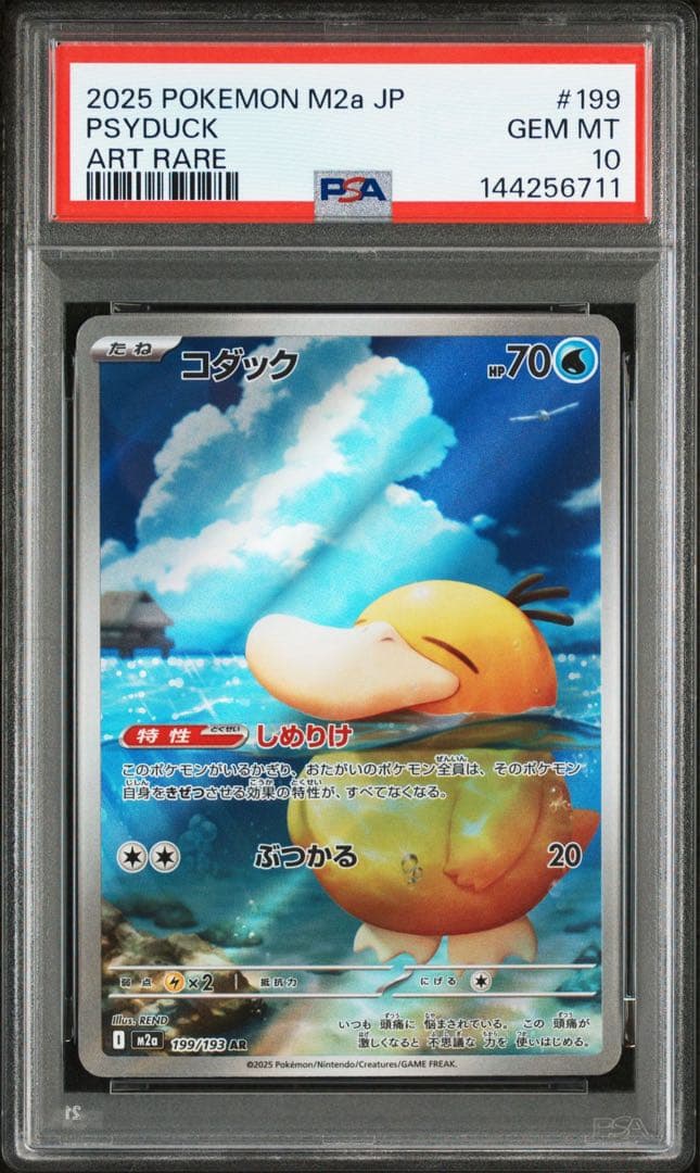 【PSA10 2連番 2枚セット】カスミのコダック コダック AR メガドリーム