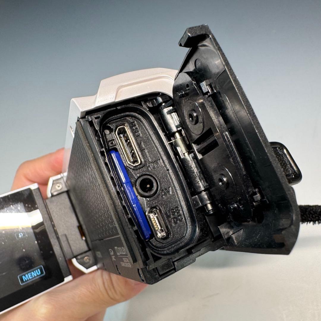 JVC エブリオ ビデオカメラ GZ-F200-W 耐低温 耐衝撃 GZ-