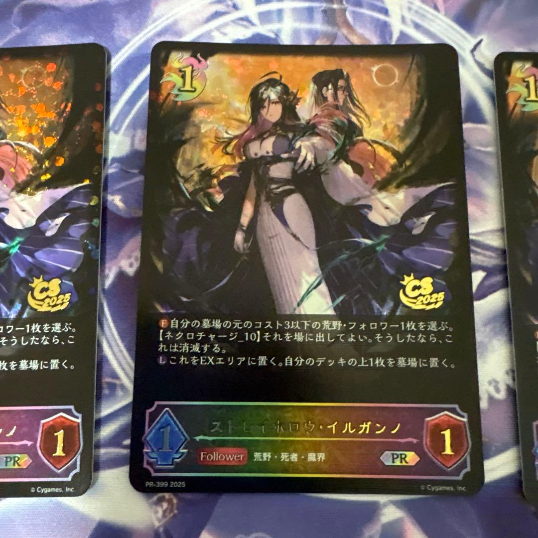 ストレイホロウイルガンノPR SL３枚セット