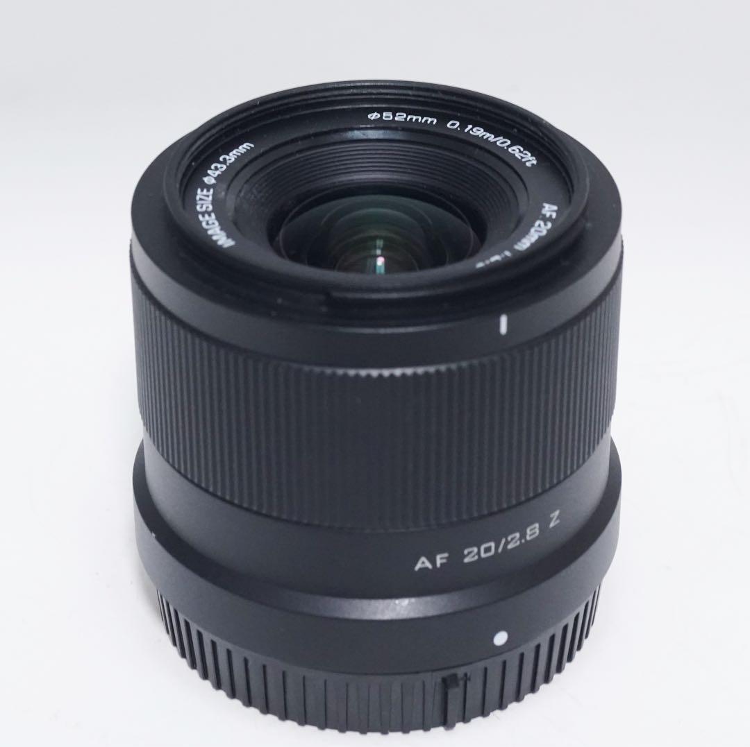 極美品 VILTROX AF 20mm f2.8 Z NIKON Z用
