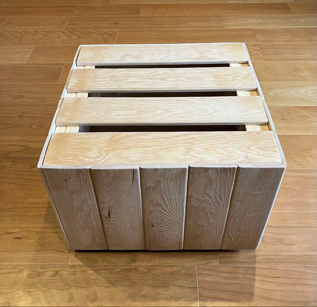 木製手作りデザインスツール