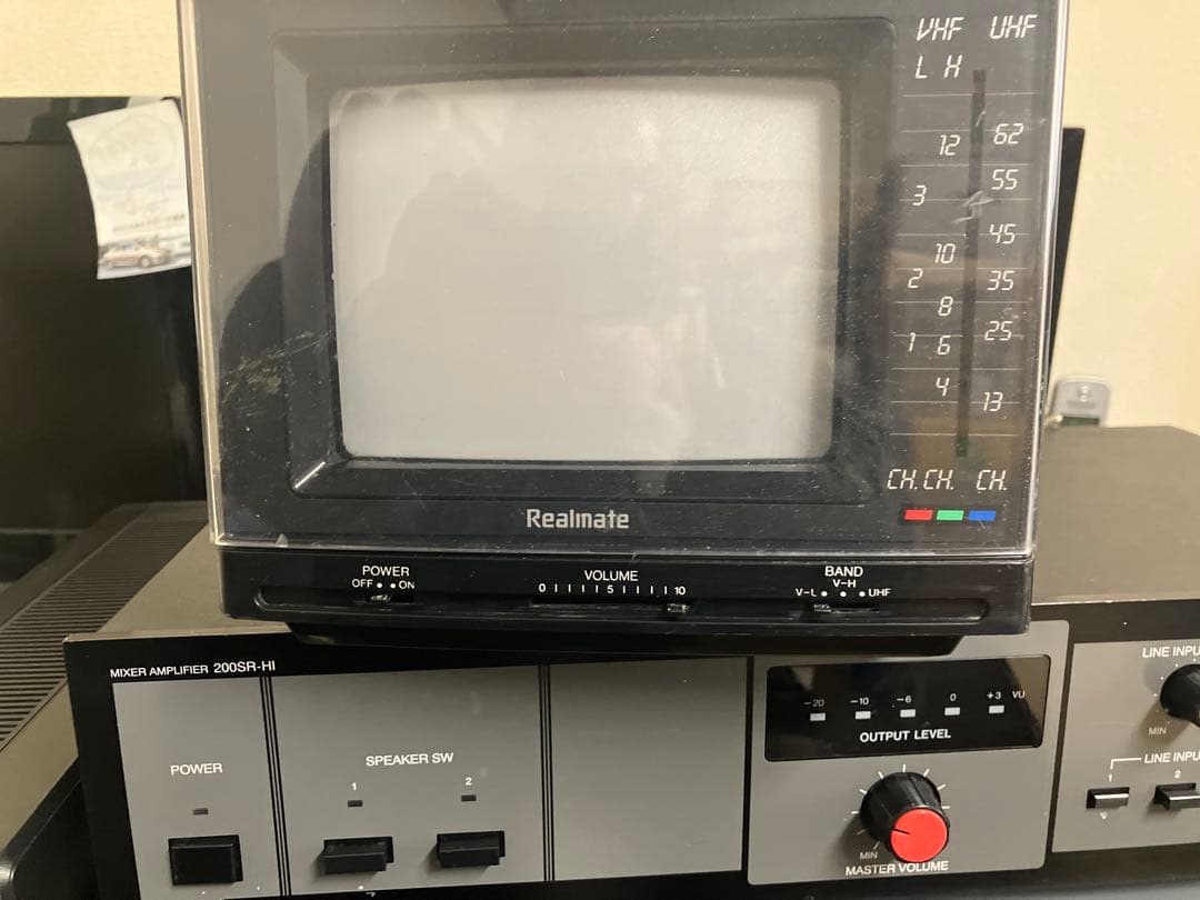 ▼ナショナルnatiomalRealmate CTV-601ポータブルテレビ黒