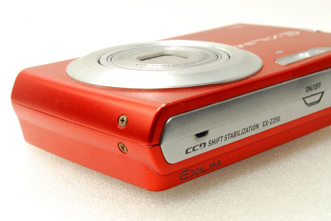 CASIO EXLIM EX-Z250 ❤️スマホ転送 動作確認済 レッド カシオ