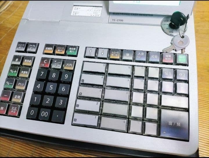 カシオレジスター　TE-2700　フル設定込み　PC連携　799777