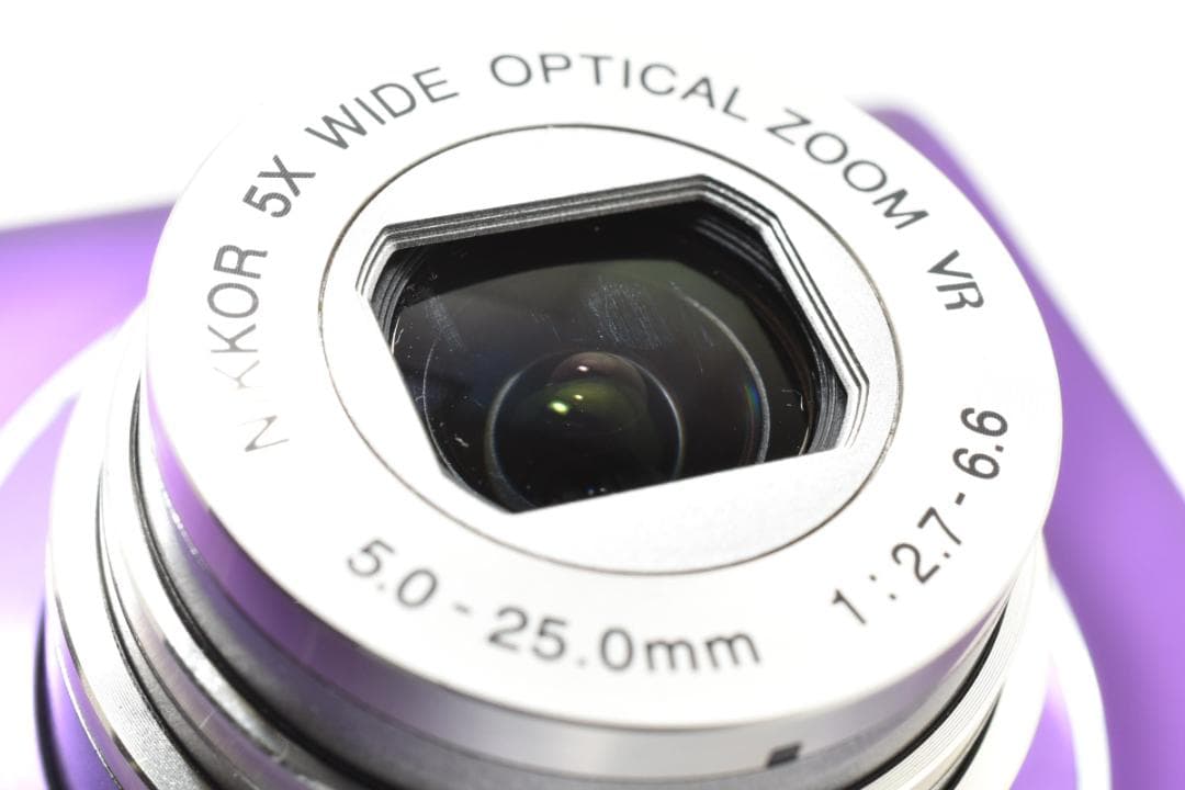 Nikon COOLPIX S5100コンパクトデジタルカメラ パープル ニコン