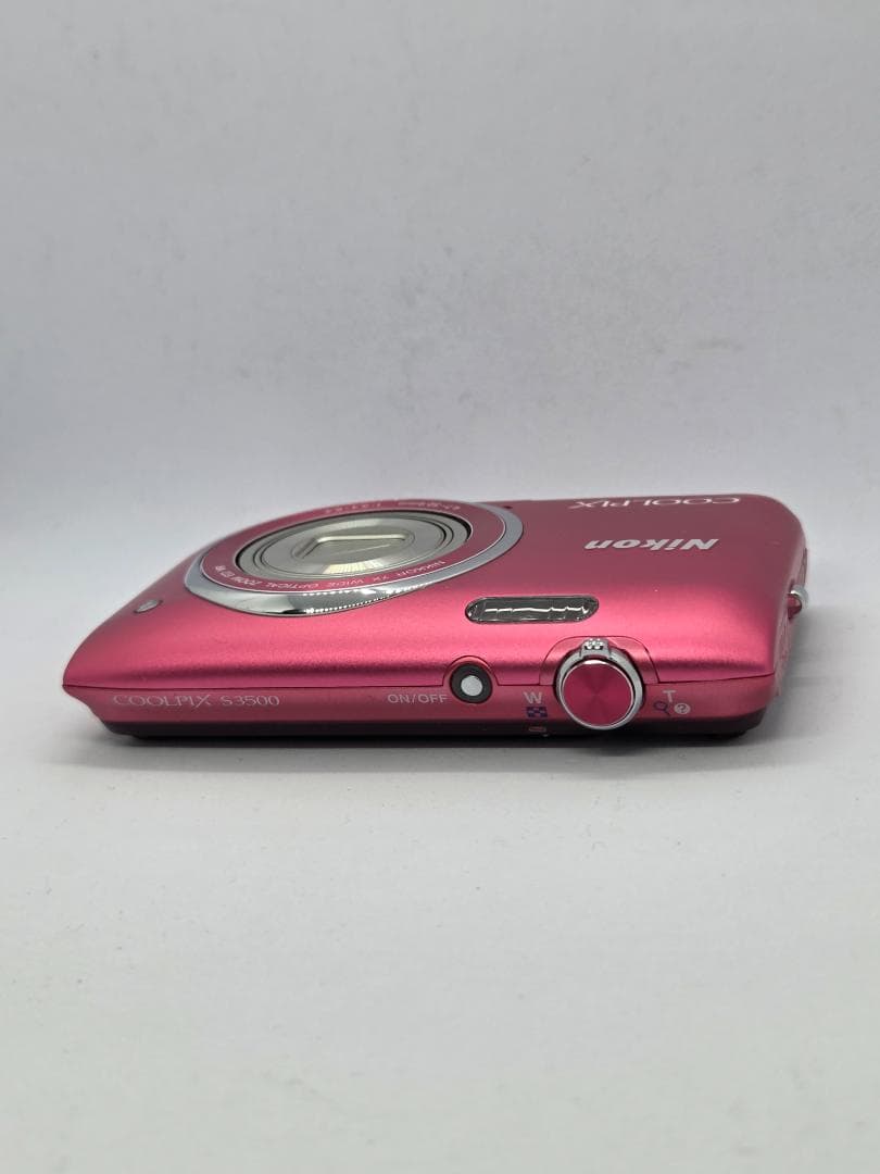 【美品】【スマホ転送OK】ニコン Nikon COOLPIX S3500 ピンク