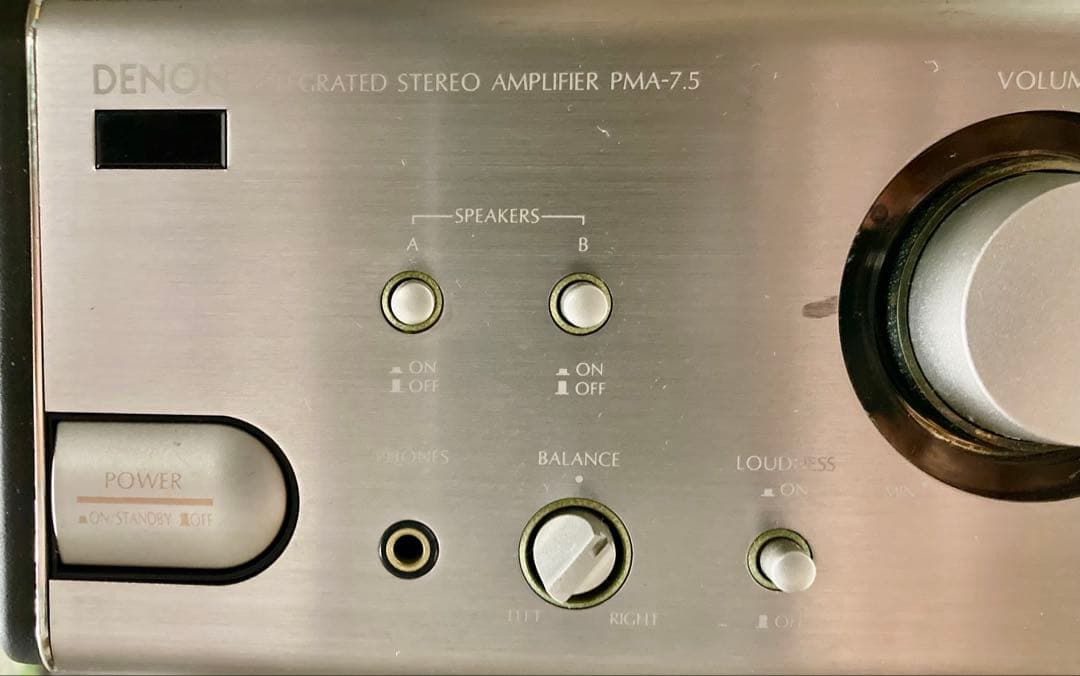 ◆中古美品／動作確認済◆DENON／デノン／プリメインアンプ ／PMA-7.5