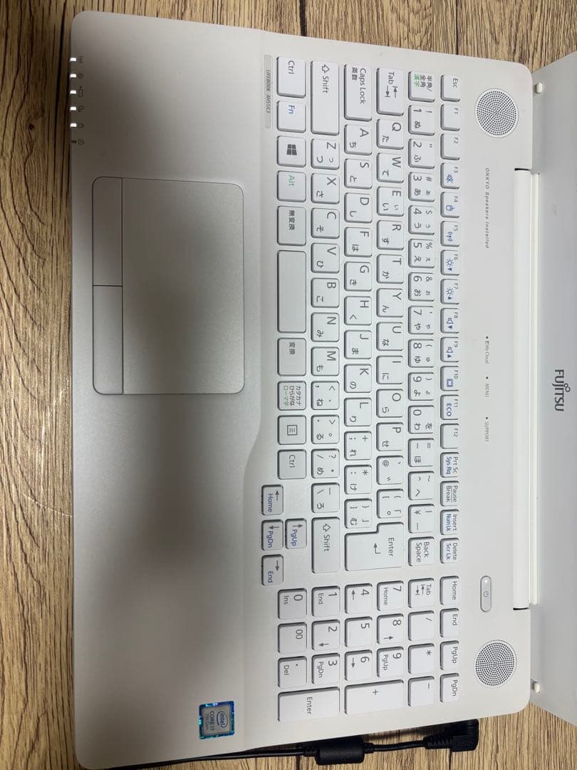 LIFEBOOK AH51/C3 ホワイト ノートPC 充電アダプター付