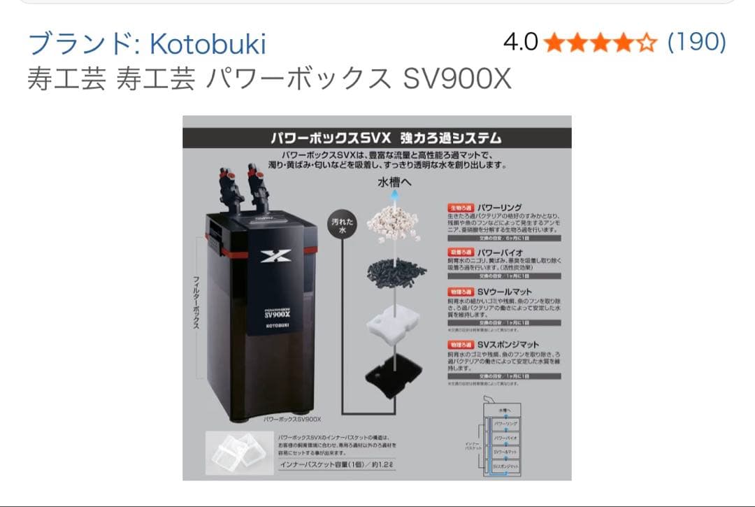 コトブキPOWERBOX SV900X
