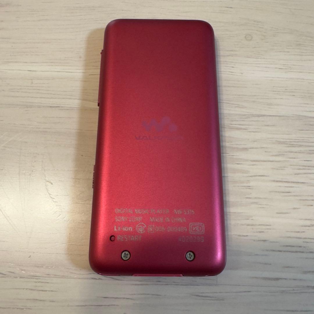 SONY ウォークマン　NW-S315 ビビッドピンク