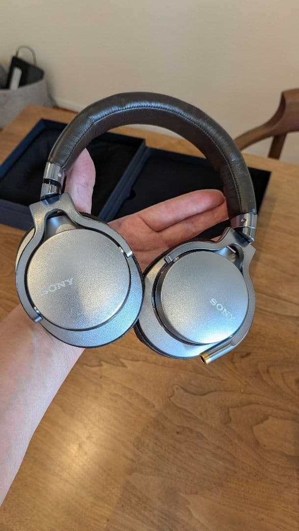 SONY MDR-1A ヘッドホン シルバー