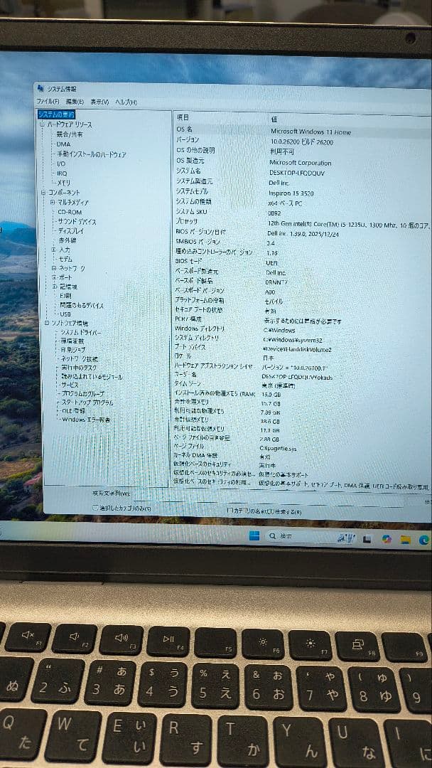 DELL Inspiron 15 3520 付属品　おまけ