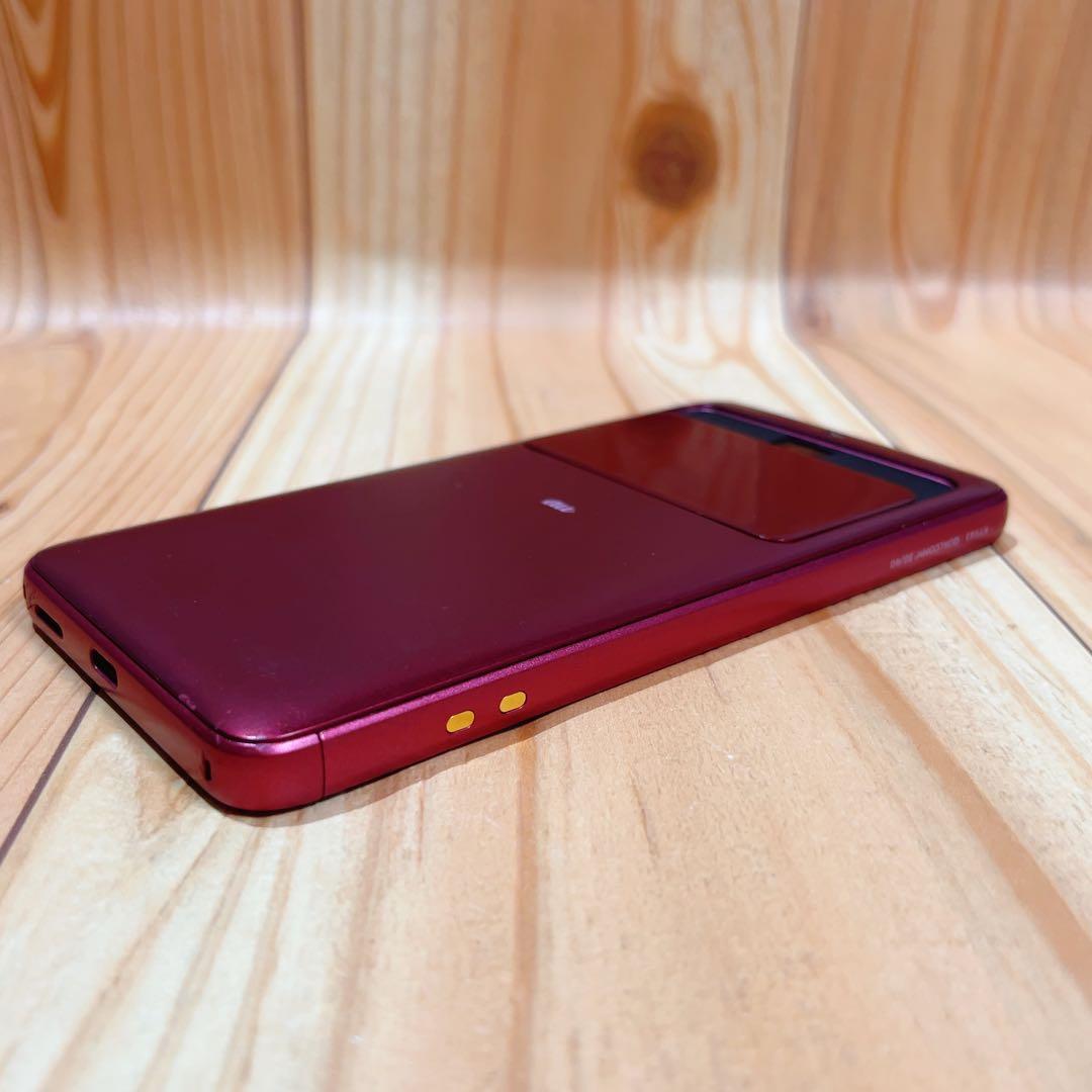 SIMフリー 本体 BASIO 3 KYV43 32 GB 154G3 レッド