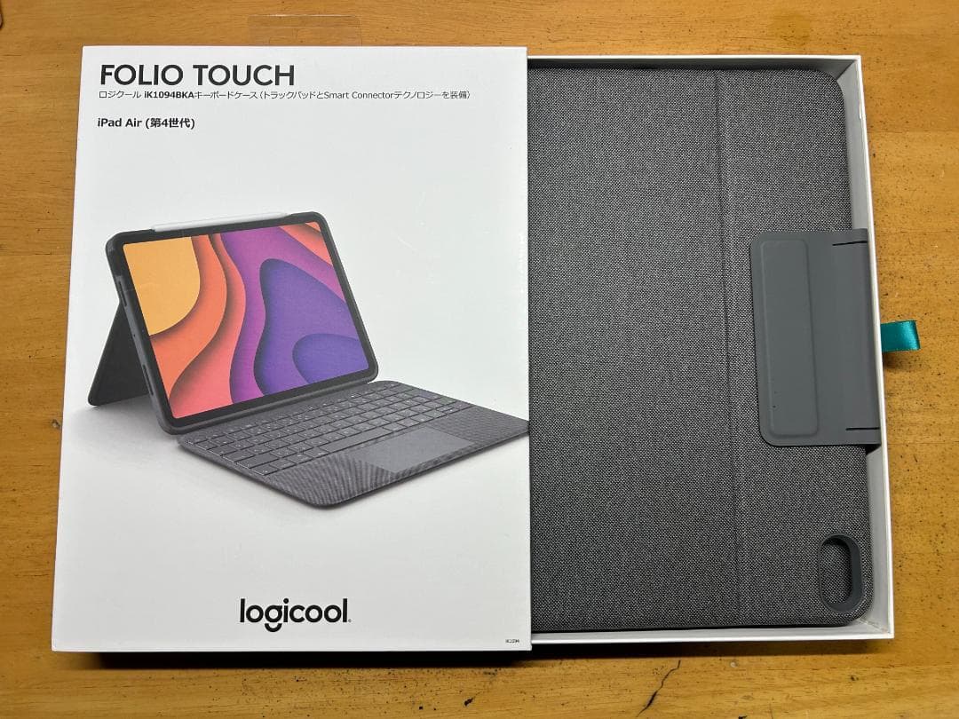 iPad Air用のキーボードケース ロジクール FOLIO TOUCH 美品