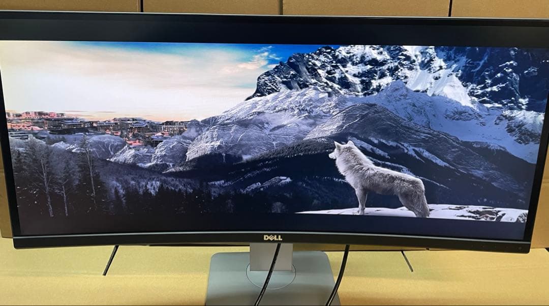 DELL 34インチ 曲面ウルトラワイドモニター Dell UltraSharp