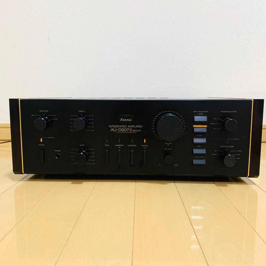 【美品】SANSUI サンスイ AU-D607X DECADE プリメインアンプ