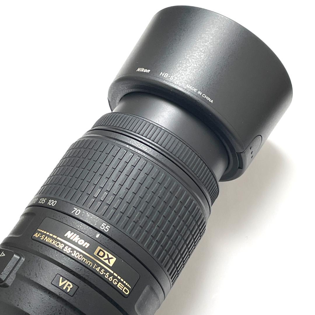 きれい ニコン AF-S DX 55-300mm F4.5-5.6G ED VR