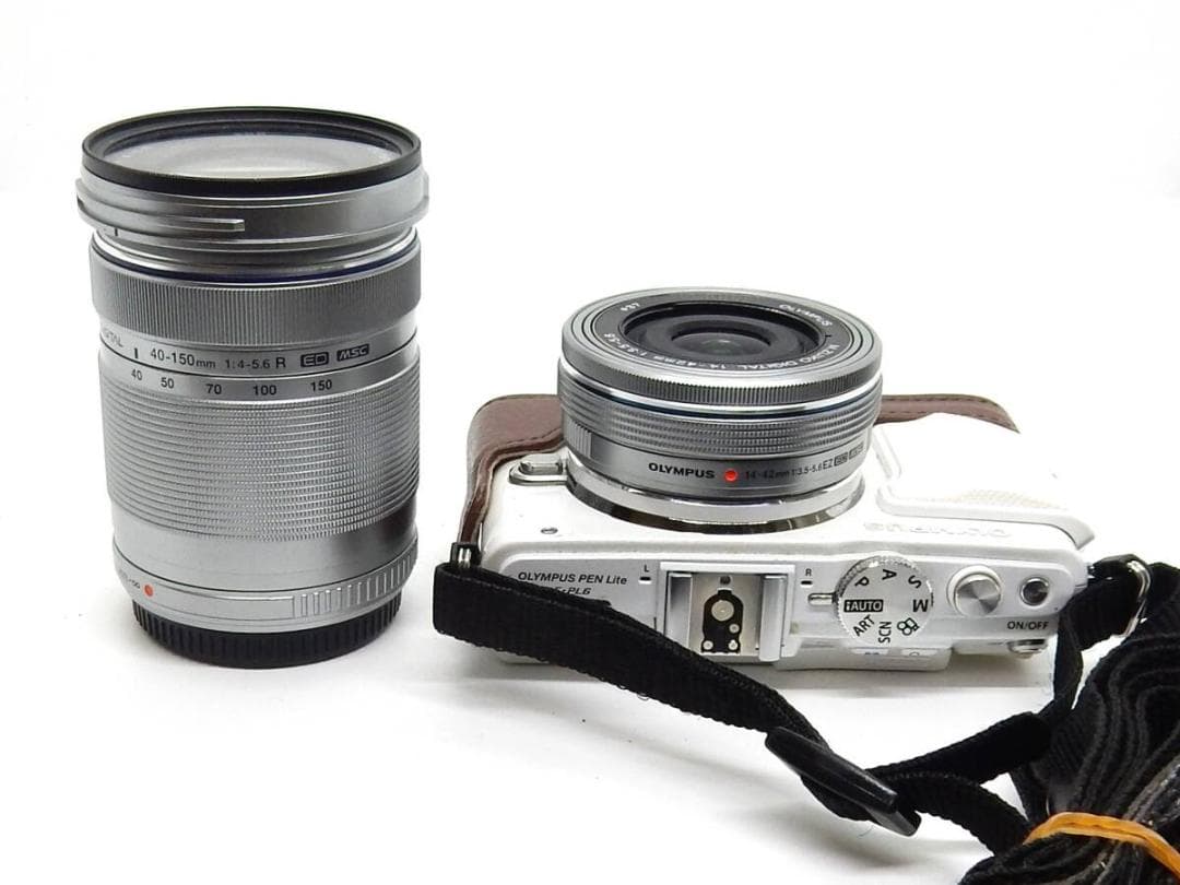 OLYMPUS PEN Lite E-PL6 ダブルズームキット 元箱付属