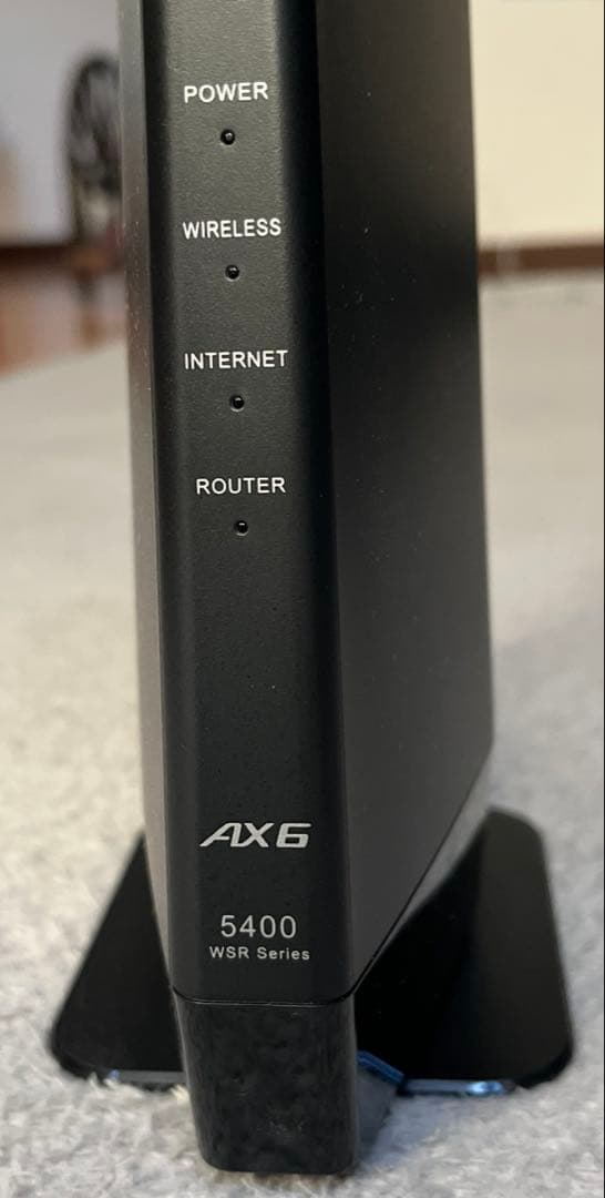 BUFFALO Wi-fiルーターWSR-5400AX6P/DBK