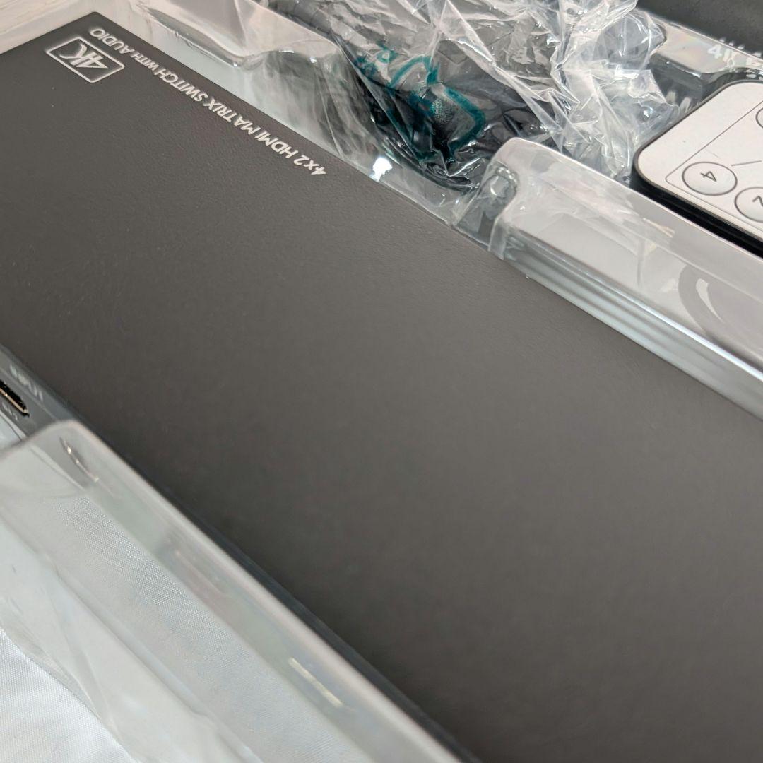 ラトックシステム RS-HDSW42A-4K HDMIマトリックス切替器