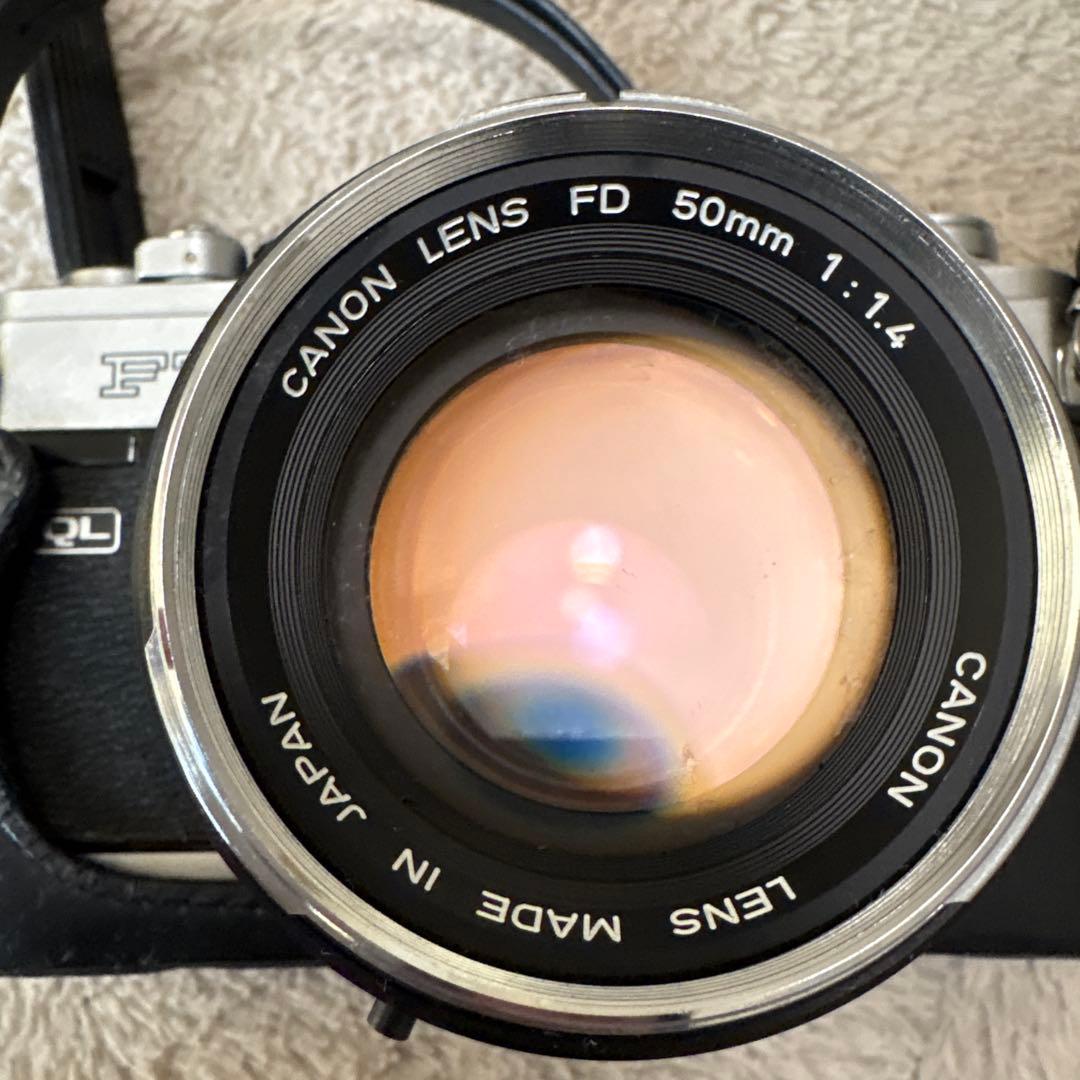 Canon FTb 一眼レフカメラ 50mm f/1.4レンズ付き