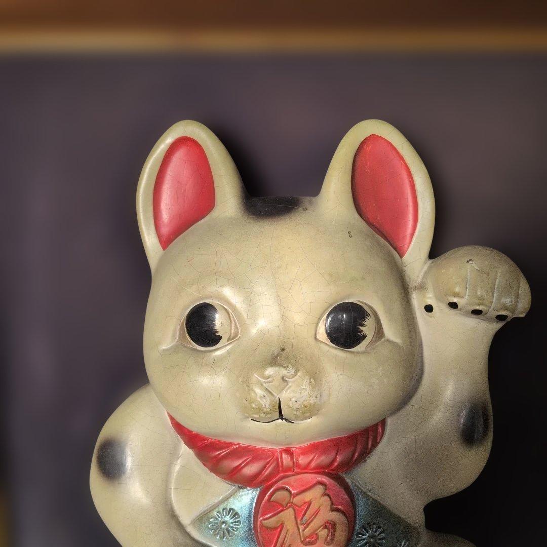 レトロ　招き猫　壁掛け　アンティーク