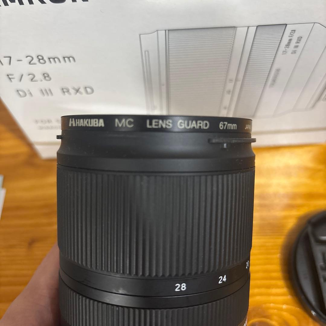 TAMRON 17-28mm F/2.8 Di III RXD レンズガード付き