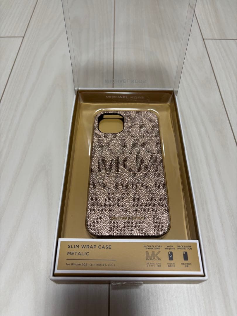【美品】MICHAEL KORS スマホケース iPhone 13