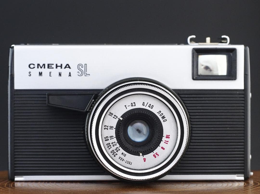 LOMO SMENA SL T-43 40mm f4 キリル文字表記後期型
