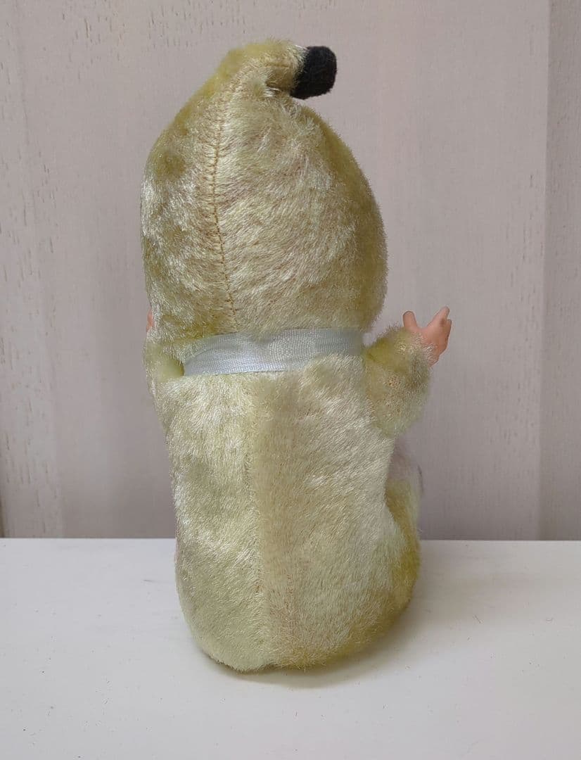 ラバーフェイスドール　赤ちゃん人形　昭和レトロ　デッドストック　19cm