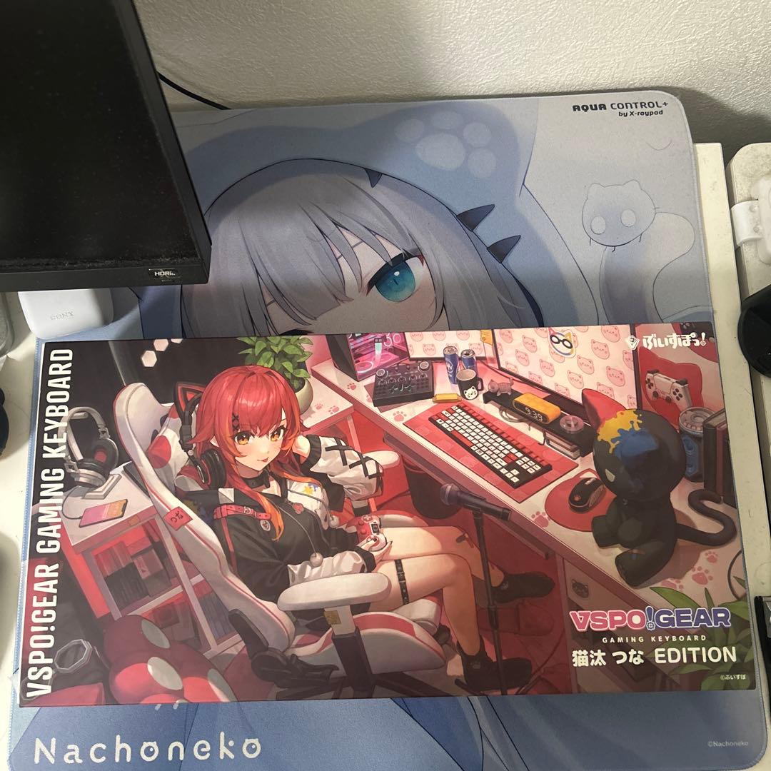 ぶいすぽ キーボード 猫汰つな