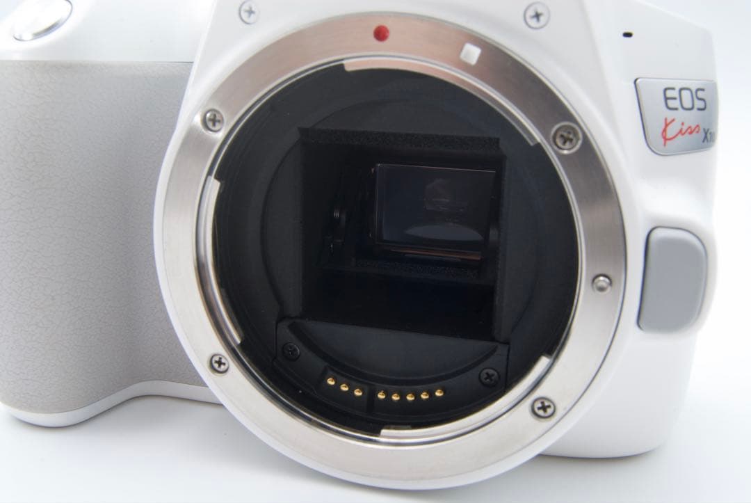 極上美品 Canon Kiss X10 白 トリプルレンズ 元箱付　バッグ付き