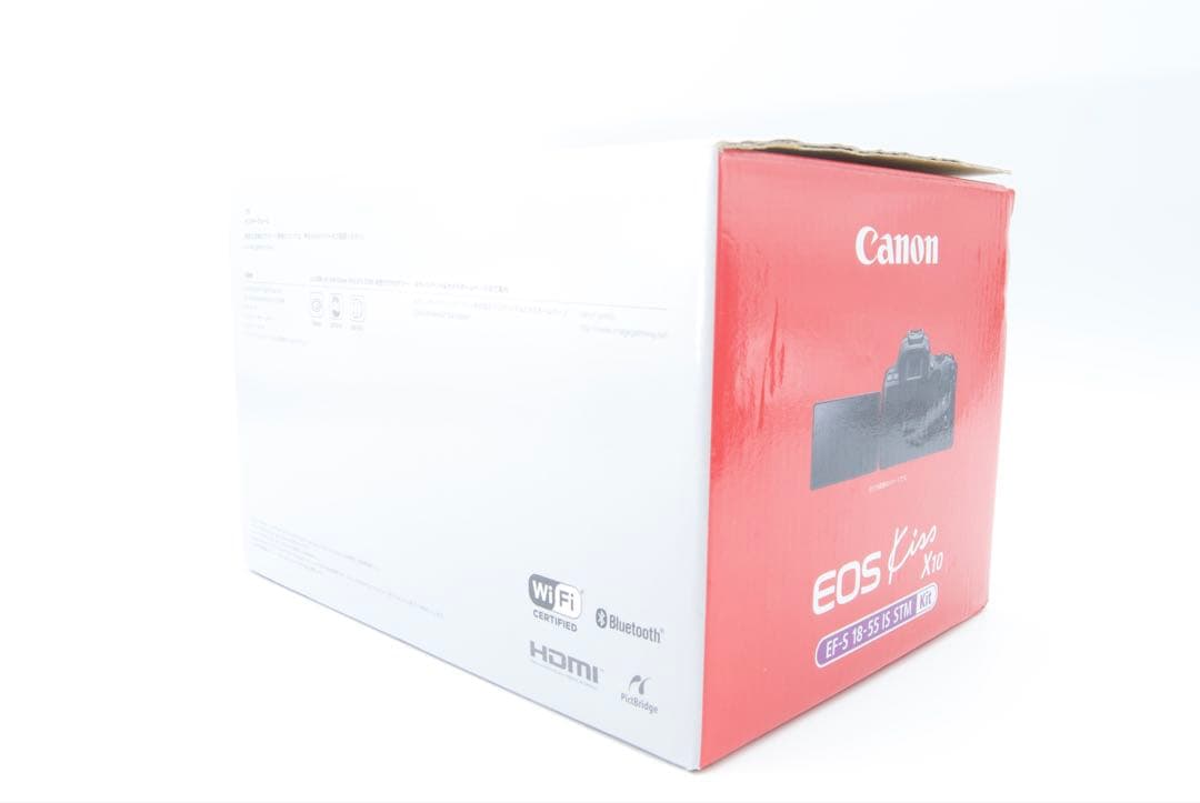 極上美品 Canon Kiss X10 白 トリプルレンズ 元箱付　バッグ付き