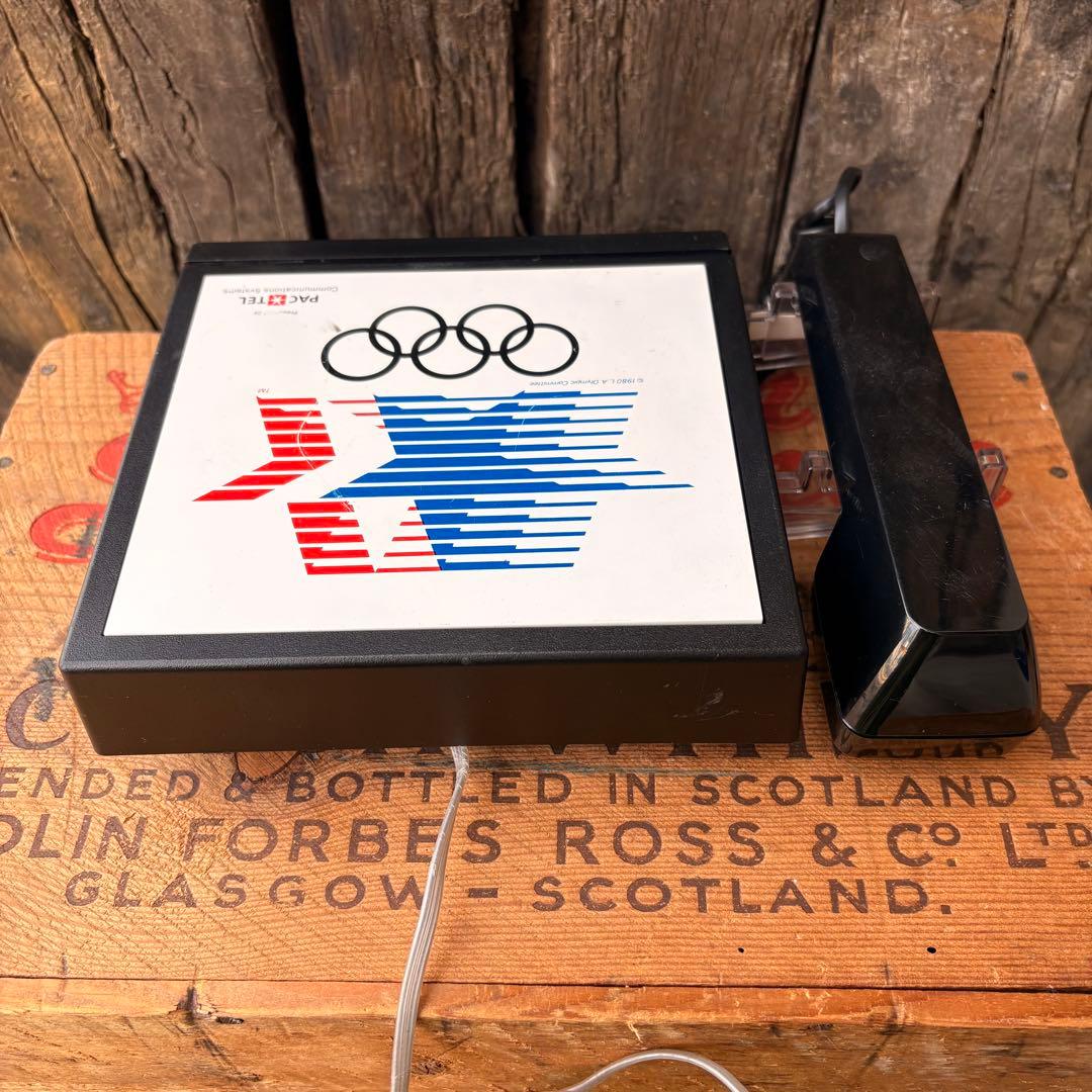 【1984 USA vintage】ロサンゼルス オリンピック 電話機 アメリカ