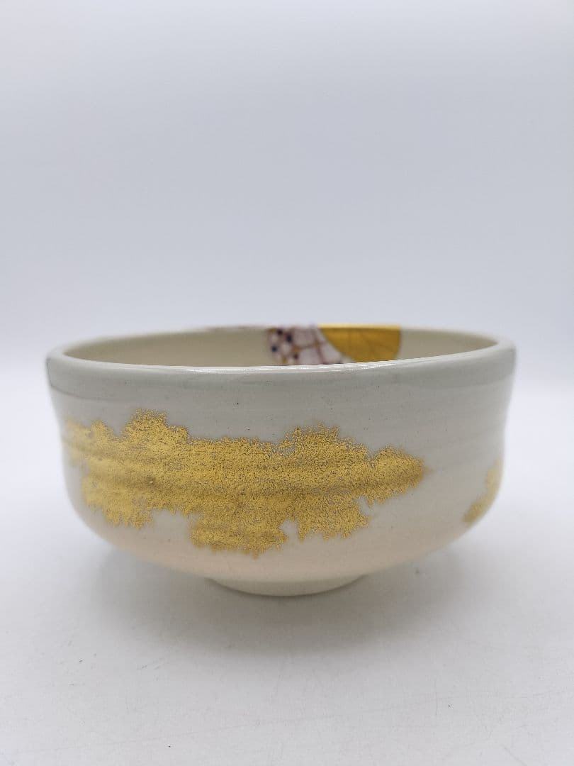 c844 茶碗 紫陽花 陽炎園 木箱 茶道具 古物
