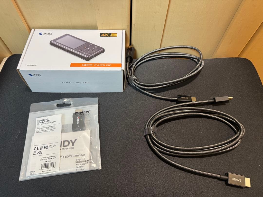 サンワダイレクト ビデオキャプチャーボード PC不要 400-MEDI040