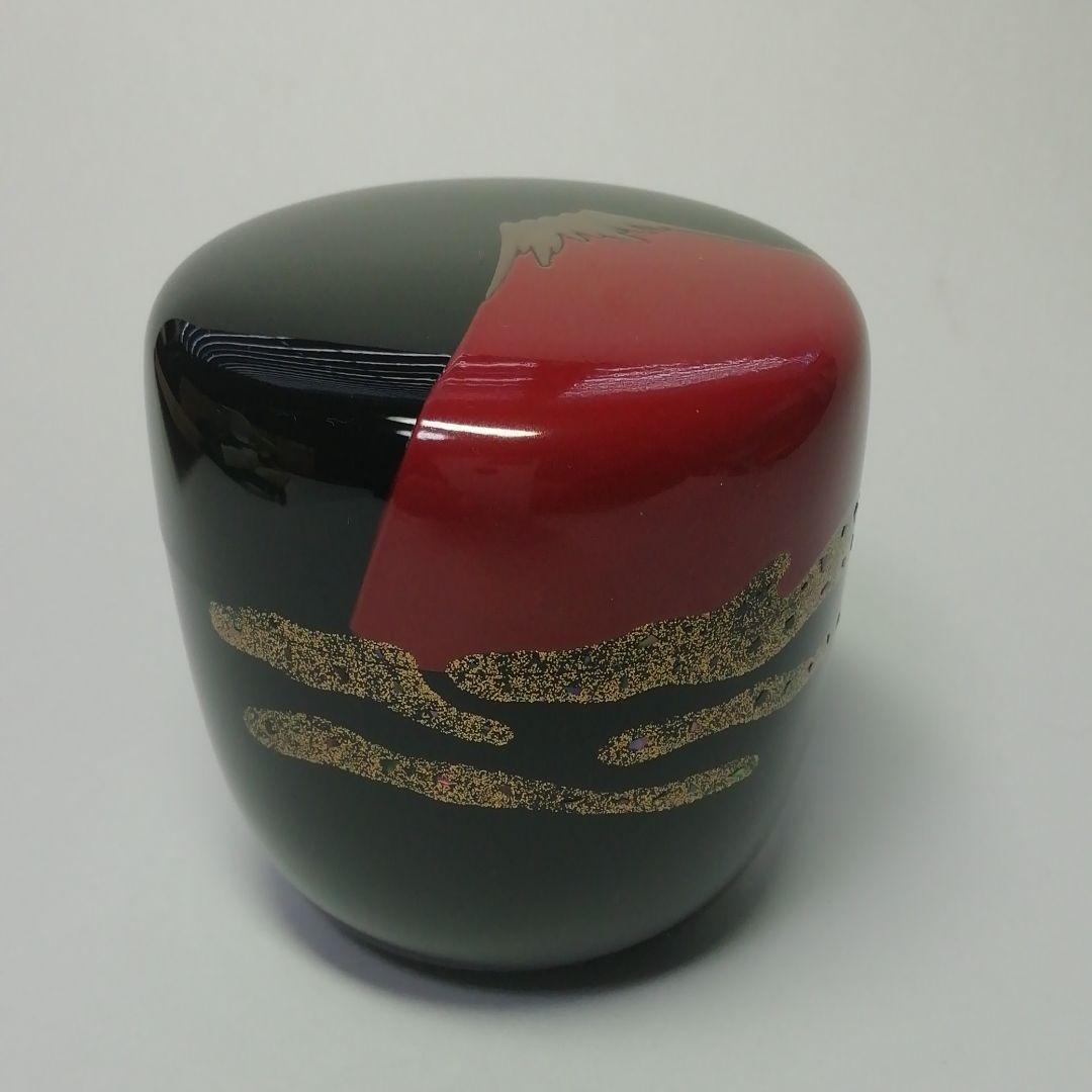 ★茶道具★宗哲★紅富士うつし★中棗★